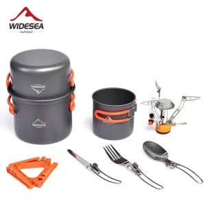 Outdoor Camping Cookware Set  W/Burner