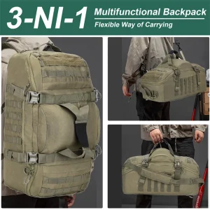 Large Outdoor Mountaineering, Backpack, Duffel Bag