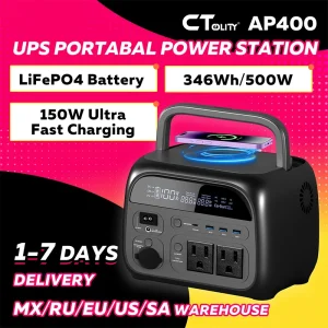 500W Solar Generator Portable Power Station