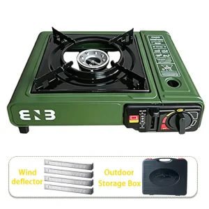 Portable Butane Stove W/Carrying Case
