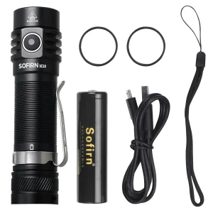 Rechargeable USB C LED EDC Flashlight